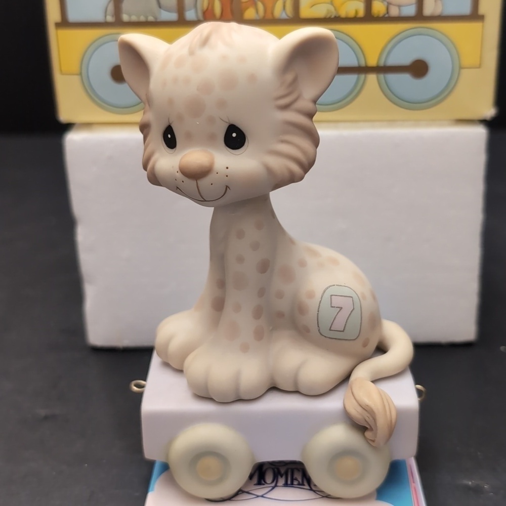 Enesco Precious Moments Wishing You Grrr-eatness #7 Baby Cheetah. - Picture 2 of 7